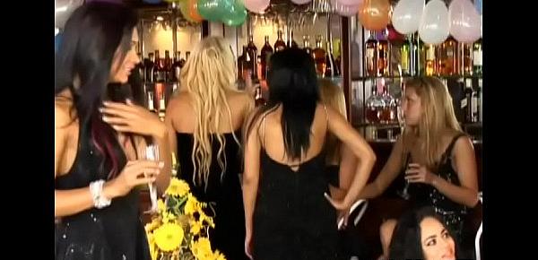  Just sexy girls and boys having a blast of a sex party